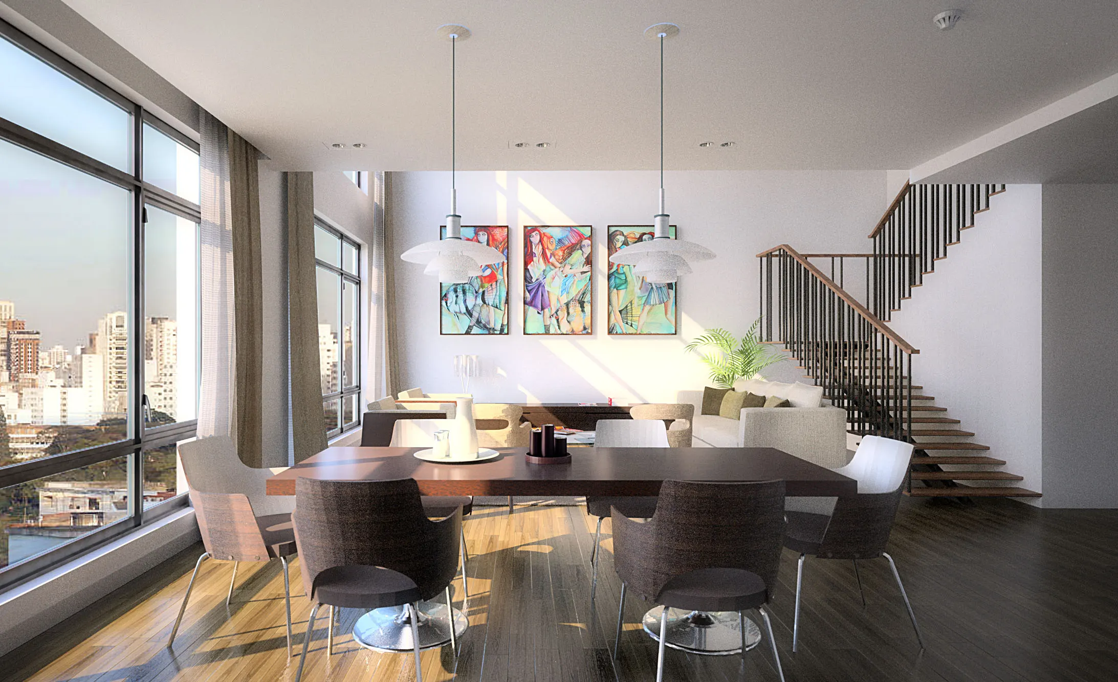 Photorealistic 3D Architectural Rendering